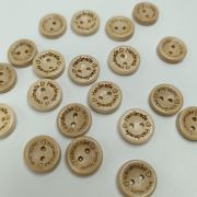 Пуговица дерево Handmade 15мм