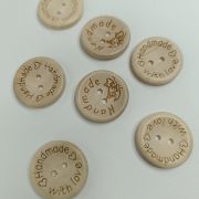 Пуговица дерево Handmade 25мм