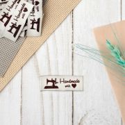 Нашивка тканевая «Hand Made»
