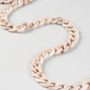 Цепочка для сумки 120 см светлый агат