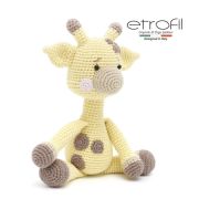 Набор для вязания «Etrofil Amigurumi Kit» Жирафёнок